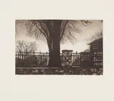 Peter Doig, Rosedale House , from Ten Etchings