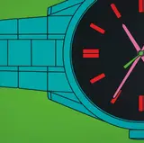 Michael Craig-Martin, Watch , from Fragments, 2015, Screenprint in colours with protective glaze, on Somerset Satin paper, the full sheet