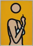 Ruth with Cigarette 3 by Julian Opie, 2005-2006, Lambda print in colours on Fujicolor digital archival paper, matt-sealed and dry-mounted to Dibond, the full sheet, sold Jan 2018