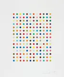 Damien Hirst, Ethidium Bromide Aqueous Solution, 2005, Aquatint in colours, on Hahnemühle etching paper, with full margins