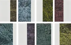 Ólafur Elíasson, Crystal Walls Series, 1998, The complete set of eight screenprints in colours, on smooth wove paper, the full sheets