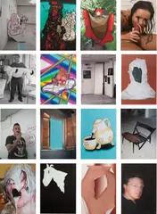 Thinking About Störtebecker by Urs Fischer, 2005, The complete set of 36 prints including 18 bound screenprints, on transparent paper, and 18 loose chromogenic prints on , offered Jan 2018