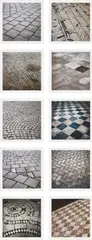 Jan Dibbets, Stones, 1976-1981/2004, The complete set of 10 archival inkjet prints in colours, on Aquarel paper, with full margins, the sheets loose (as issued), contained in the original red fabric-covered portfolio with embossed title