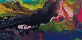 Flow (P16) by Gerhard Richter, 2016, Diasec auf Aluminiumplatte, sold Jan 2018