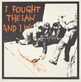 I Fought the Law by Banksy, 2005, Screenprint in colours, on wove paper, with full margins, sold Jan 2018