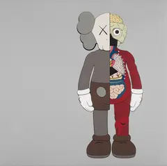 Dissected Companion by Kaws, 2006, Screenprint in colours with partial glaze, on heavy wove paper, the full sheet, sold Jan 2018