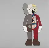 Kaws, Dissected Companion, 2006, Screenprint in colours with partial glaze, on heavy wove paper, the full sheet