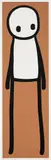 Stik, Book (Brown), 2015, Screenprint in colours, on wove paper, with full margins