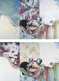 772772 ; and 772x777 by Takashi Murakami, 2015; and 2016, Two offset lithographs in colours, on smooth wove paper, with full margins, sold Jan 2018