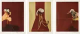 Deuxième version du triptyque, 1944, (after, Second Version of the Triptych 1944) by Francis Bacon, 1989, The complete set of three lithographs in colours, on Arches Infinity paper, with full margins, sold Jun 2018