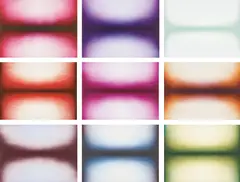Horizon Shadow by Anish Kapoor, 2010, The complete set of nine etchings in colours, on Somerset Textured Soft White paper, the full sheets, with colophon and , sold Jun 2018