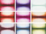 Anish Kapoor, Horizon Shadow, 2010, The complete set of nine etchings in colours, on Somerset Textured Soft White paper, the full sheets, with colophon and the original grey fabric-covered portfolio with printed title