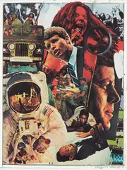 Signs by Robert Rauschenberg, 1970, Screenprint in colours, on wove paper, with full margins, the colours bright and fresh, sold Jun 2018