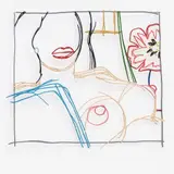 Tom Wesselmann, From Nude Painting Print, 1979/91, Laser-cut steel multiple, painted with alkyd oil in colours