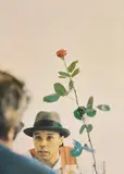 Ohne Die Rose Tun Wir's Nicht (We Won't Do It without the Rose) by Joseph Beuys, 1973, Offset print in colours, on thin cardstock paper, printed to the edges of the sheet (the upper edge unevenly trimmed), sold Jun 2018