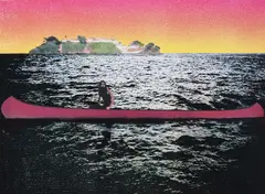 Canoe Island by Peter Doig, 2000, Screenprint in colours, on Somerset paper, the full sheet, sold Jun 2018