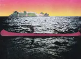 Peter Doig, Canoe Island, 2000, Screenprint in colours, on Somerset paper, the full sheet