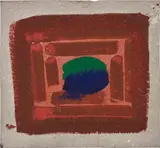 Tropic Fruit by Howard Hodgkin, 1978, Textile dyes in colours, on handmade paper, the full sheet, sold Jun 2018