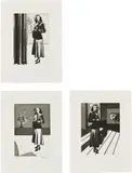 Richard Hamilton, Patricia Knight I, II and III, 1982, Three aquatints, two with scraper and burnisher, on Rives paper, with full margins
