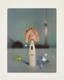 Richard Hamilton, The Critic Laughs, 1968, Laminated offset lithograph and screenprint in colours with enamel paint and collage, on coated stock paper, with full margins