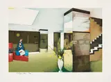 Lobby by Richard Hamilton, 1984, Collotype and screenprint in colours, on Ivorex paper, with full margins, offered Jun 2018