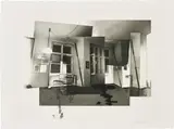 Richard Hamilton, Berlin Interior, 1979, Photogravure, engraving and hard-ground etching with roulette, aquatint and burnishing, on BFK Rives paper, with full margins