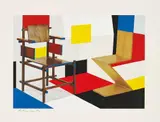 Putting on de Stijl by Richard Hamilton, 1979, Collotype and screenprint in colours, on Ivorex paper, with full margins, sold Jun 2018
