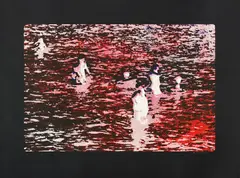 Bathers (a) by Richard Hamilton, 1967, Screenprint in colours, on Schoellershammer paper, the full sheet, sold Jun 2018