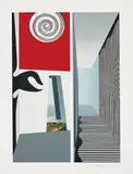 Richard Hamilton, TiT, 2002, Screenprint in colours, on Somerset paper, with full margins