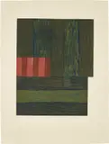 Sean Scully, Narcissus, 1985, Hard-ground etching and aquatint in colours, on Arches paper, with full margins