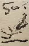 Willem de Kooning, Love to Wakako, 1971, Lithograph, on Akawara paper, with full margins