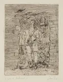 Georg Baselitz, Untitled, 1965, Etching, on wove paper, with full margins