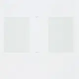 Robert Ryman, Untitled, from On The Bowery, 1969, Screenprint in white and blue, on Schodles-Hammer paper, with full margins, with the original paper sleeve