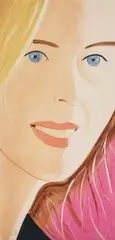 Sasha I by Alex Katz, 2016, Archival pigment print in colours, on Crane Museo Max White paper, the full sheet, sold Jun 2018