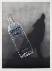 Absolut by Ed Ruscha, 1988, Offset lithograph in colours, on wove paper, with full margins, sold Jun 2018
