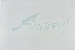 Ed Ruscha, Anchovy, 1969, Lithograph in colours, on calendered BFK Rives paper, the full sheet