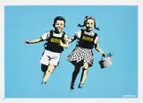 Jack & Jill by Banksy, 2005, Screenprint in colours, on wove paper, with full margins, sold Jun 2018
