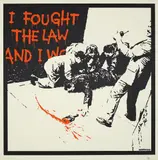 I Fought the Law by Banksy, 2005, Screenprint in colours, on wove paper, with full margins, sold Jun 2018