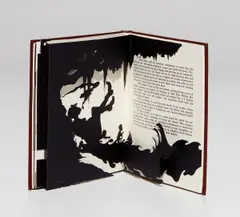 Freedom, A Fable by Kara Walker, 1997, Laser-cut paper pop-up book, bound in brown leather (as issued), with the accompanying Norton family Christmas card, con, sold Jun 2018