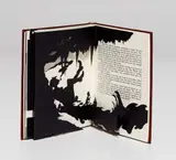 Kara Walker, Freedom, A Fable, 1997, Laser-cut paper pop-up book, bound in brown leather (as issued), with the accompanying Norton family Christmas card, contained in original corrugated cardboard box
