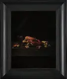 Mat Collishaw, Last Meal on Death Row: Allen Lee Davis, 2012, Digital transfer print in colours, on goatskin parchment, with full margins