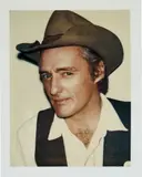 Dennis Hopper by Andy Warhol, 1977, Unique Polaroid Polacolor Type 108 print, sold May 2018