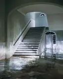 James Casebere, Green Staircase #1