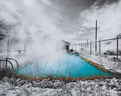 Boyd & Evans, Warm Springs in Winter, 2004, Archival pigment print