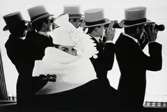 Frank Horvat, Givenchy Hat C, Paris, 1958, Archival pigment print, printed later, flush-mounted