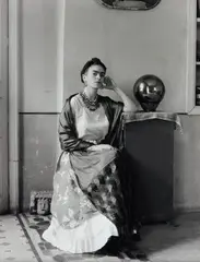 Frida Kahlo by Manuel Álvarez Bravo, 1930, Gelatin silver print, printed later, sold May 2018