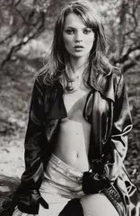 Sante D'Orazio, Kate Moss, Glen Cove, NY, 1995, Gelatin silver print, face-mounted and flush-mounted