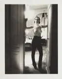 Gunilla Bergström in a room in the Hôtel Raphael, Paris by Helmut Newton, 1977, Unique Polaroid print, sold May 2018