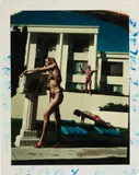 Jerry Hall, Caesar's Palace, Las Vegas by Helmut Newton, n.d., Unique Polaroid print, sold May 2018