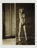 Paolo Roversi, Eva Herzigová, Studio 23 rue des Martyrs, Paris, 6 April 2002, Unique Polaroid print